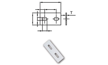 Coupler Plates with Hardware