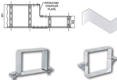 Coupler Plates with Hardware