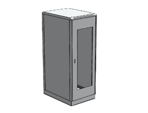 Open frame post racks